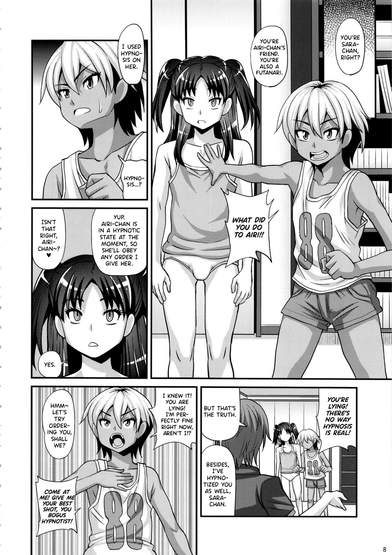 Hentai Manga Comic-Futanari Hypno 2-Read-7